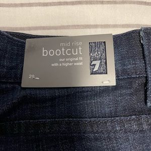 NWT 7 for all mankind bootcut Jean